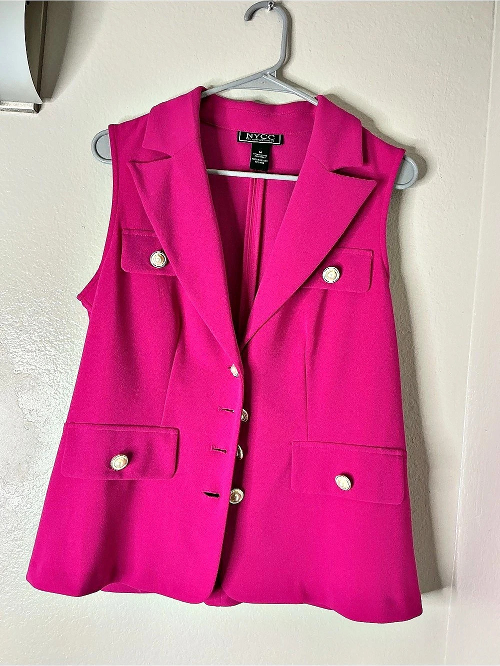 XOXO Pink Vest Size Small Like New